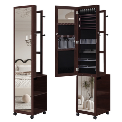 Armoire à bijoux rangement intégré