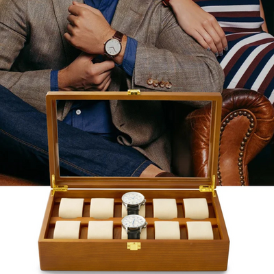 Boîte à montres style intemporelle