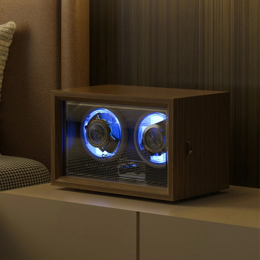 Remontoir à montres en bois massif