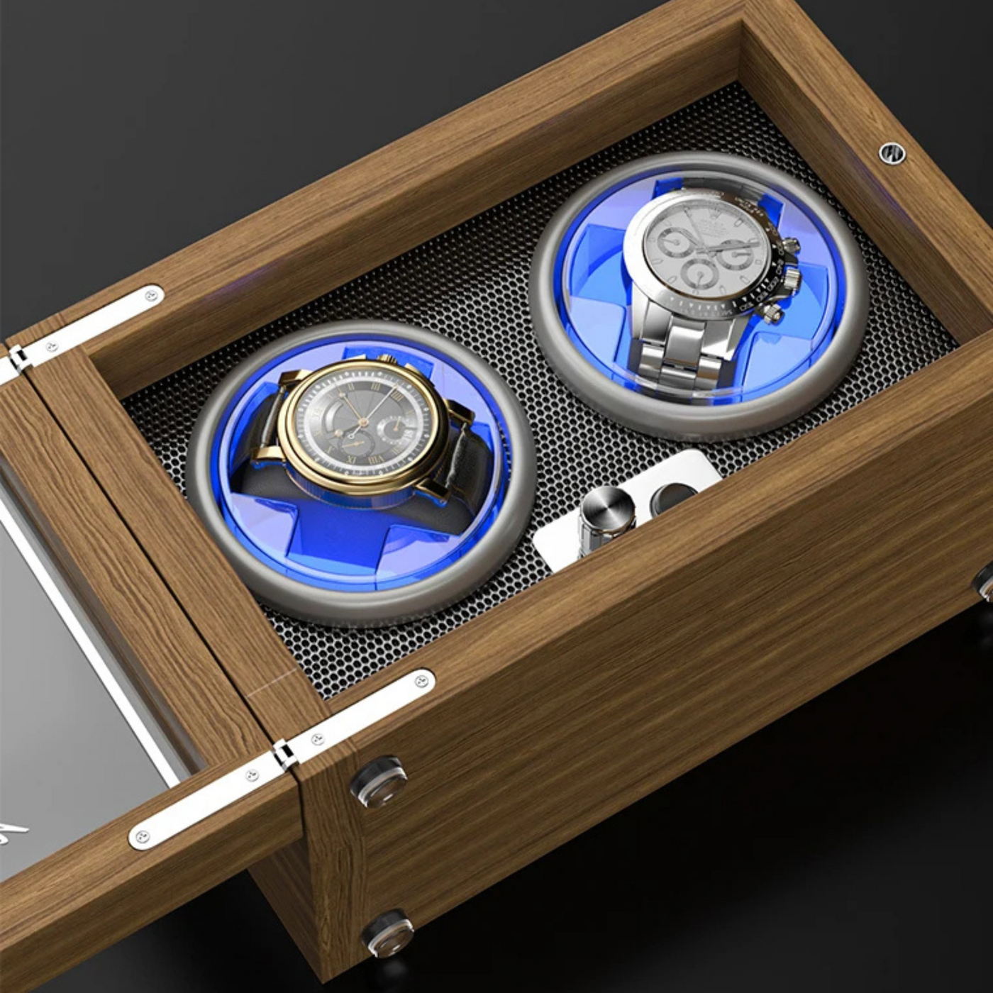 Remontoir à montres en bois massif