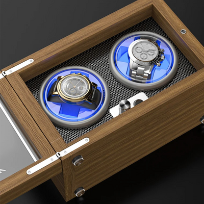 Remontoir à montres en bois massif