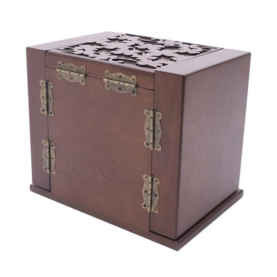 Boîte à bijoux bois vintage