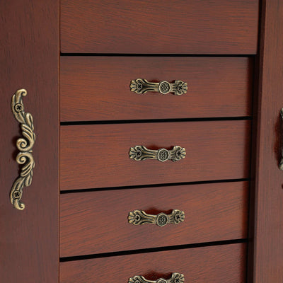 Boîte à bijoux en bois style art déco