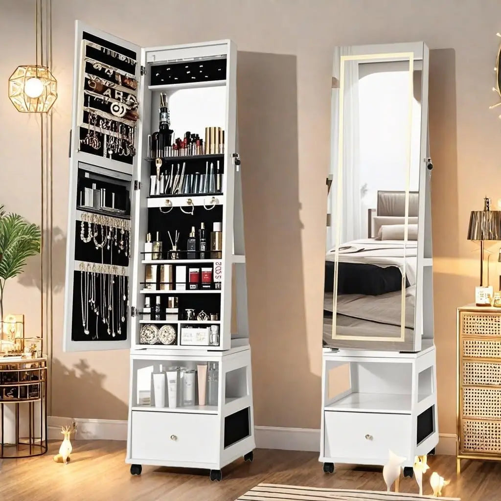 Boîte à bijoux armoire élégante