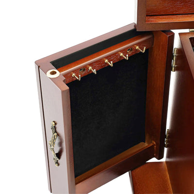 Boîte à bijoux en bois style art déco