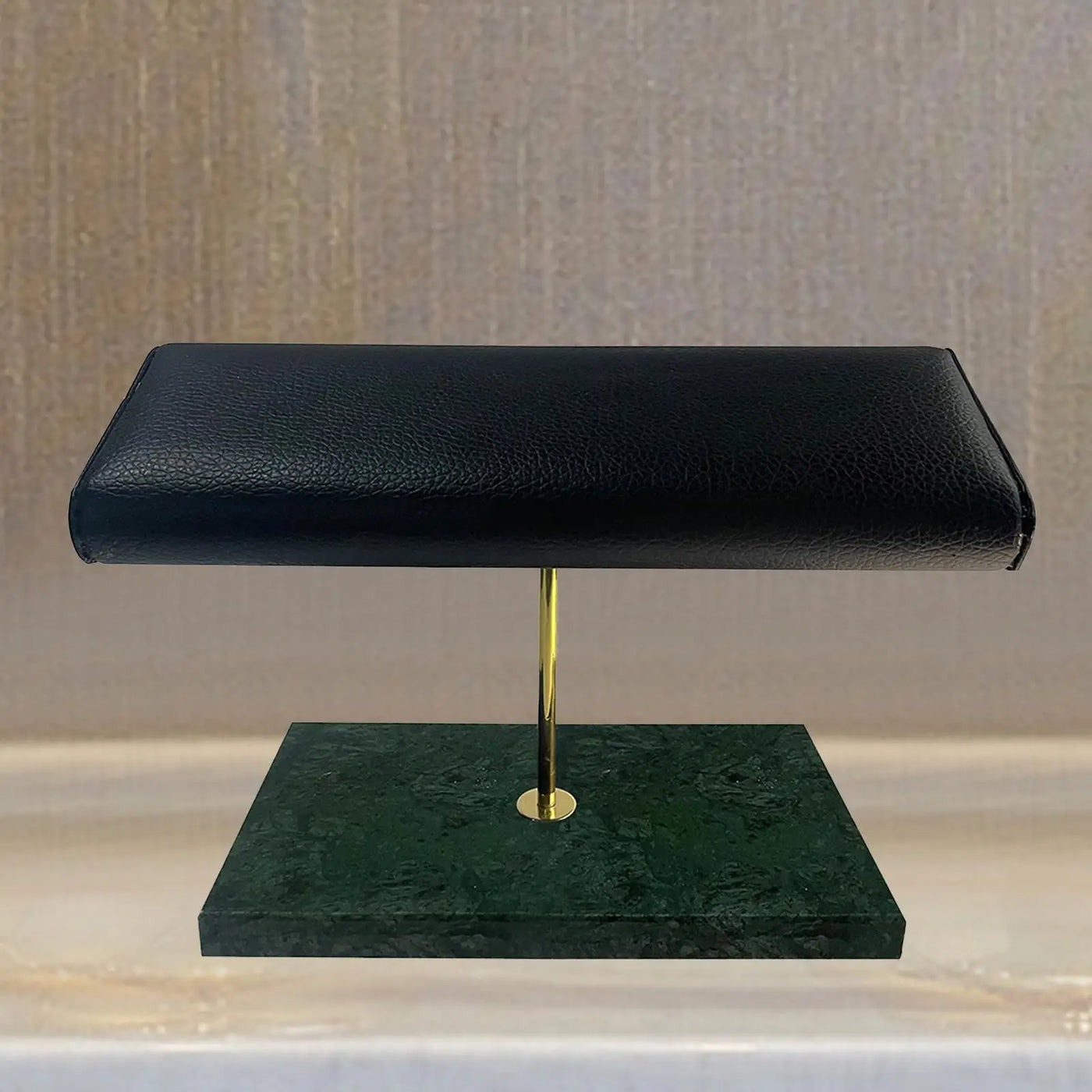 Présentoir rectangulaire en marbre vert