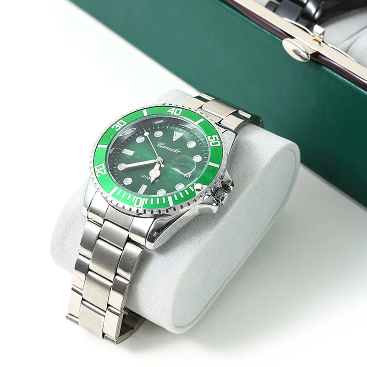 Boîte à montres - 6 emplacements en cuir