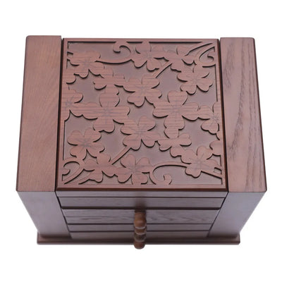 Boîte à bijoux bois vintage